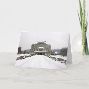 Tarjeta Festiva Goetheanum, Dornach, Basilea, Suiza
