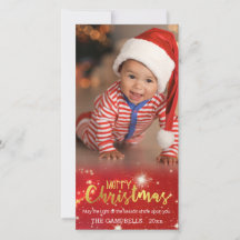 Gold Feliz Navidad, oro y luces blancas