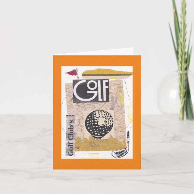 Tarjeta Festiva Golf Guru (Anverso)