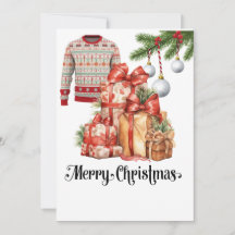 Golf Ugly Sweater temática para Navidades golfista