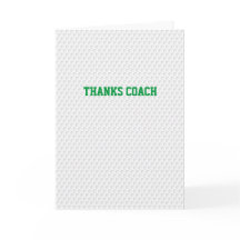 Golfing Gracias Coach Mensaje Propio Moderno Golf