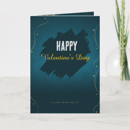 Tarjeta Festiva "Gorgeous Romantic Valentine’s Day Card for Him & 