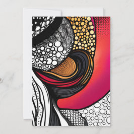 Tarjeta Festiva Gorras fuera