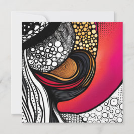 Tarjeta Festiva Gorras fuera