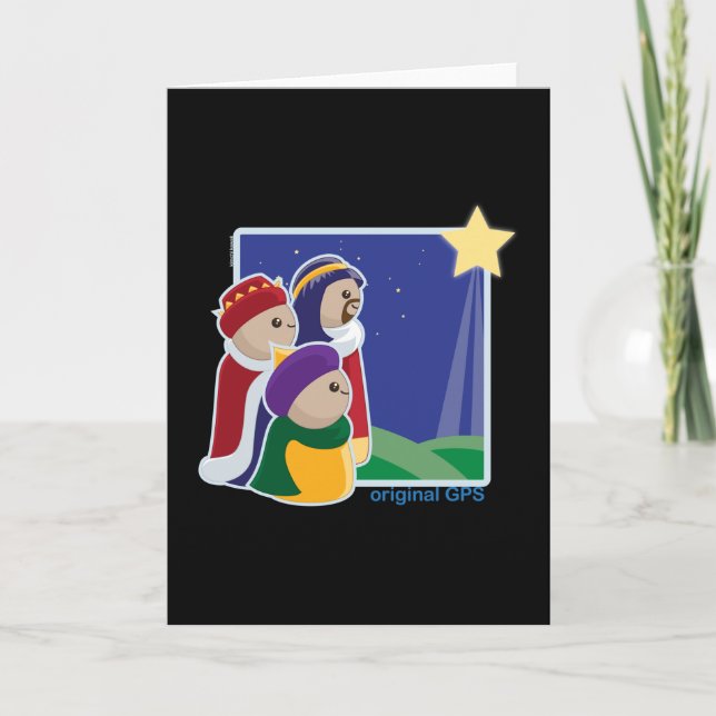 Tarjeta Festiva GPS original (Anverso)