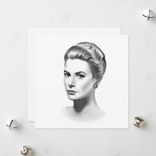 Tarjeta Festiva Grace Kelly