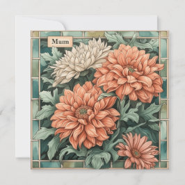 Tarjeta Festiva Gracia de la mamá: Mensajes especiales