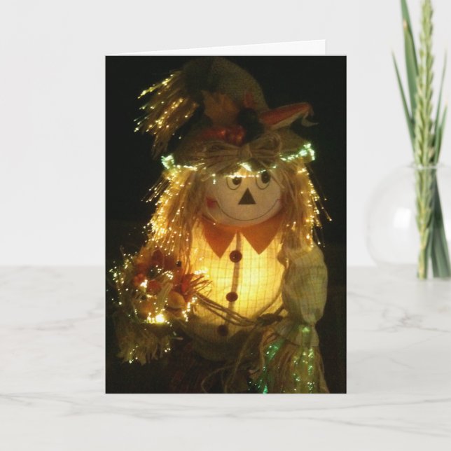 TARJETA FESTIVA GRACIAS AL TIEMPO DE PENSAR EN USTEDES (Anverso)