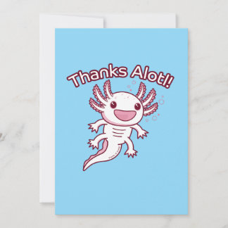 Tarjeta Festiva ¡Gracias Alotl! - AXOLOTL