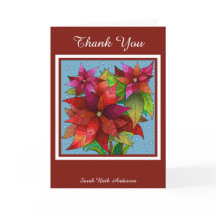 Gracias de vacaciones, Pointettias en rojo; person