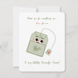 Tarjeta Festiva Gracias por todo lo que haces para mí