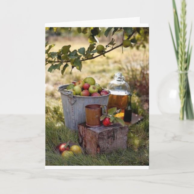 TARJETA FESTIVA GRACIAS POR "USTED" EN GRACIAS (Y TODO EL AÑO) (Anverso)