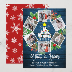 Tarjeta Festiva Graciosa foto de What a Year Christmas Tree 6