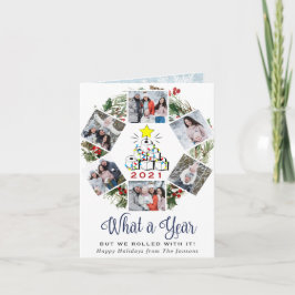 Tarjeta Festiva Graciosa foto de What a Year Christmas Tree 6