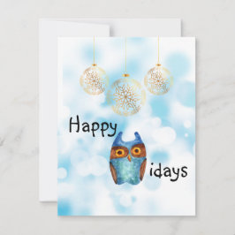 Tarjeta Festiva Gracioso Feliz Festividad