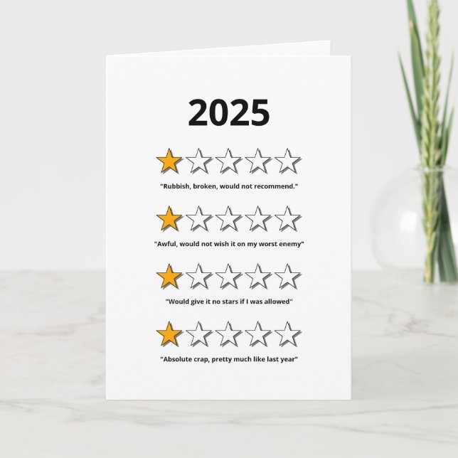 Tarjeta Festiva Gracioso No Recomendaría La Pandemia (Anverso)