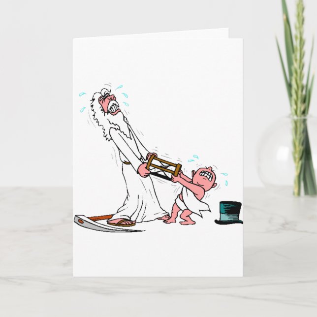 Tarjeta Festiva Gracioso regalo de Año Nuevo (Anverso)