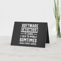 Gracioso regalo de ingeniero de software de progra