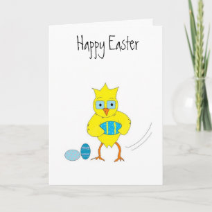 Tarjeta Festiva Gracioso saludo de Pascua