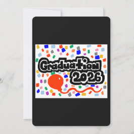 Tarjeta Festiva Graduación 2026 