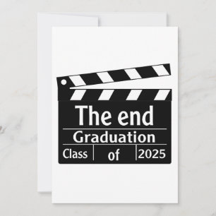 Tarjeta Festiva Graduación final de cine 2025