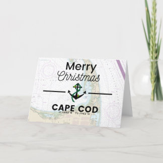 Tarjeta Festiva Gráfica navideña de Feliz- Caod de Cabo