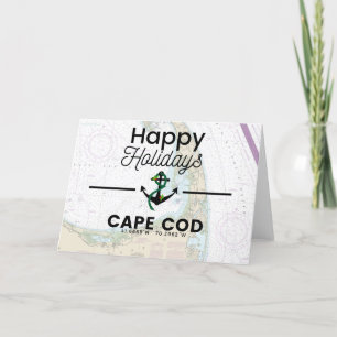 Tarjeta Festiva Gráfico de vacaciones felices - Caod de Cabo