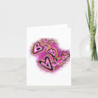 Tarjeta Festiva Grafiti del día de San Valentín