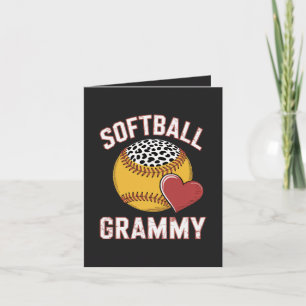 Tarjeta Festiva Grammy de sóftbol