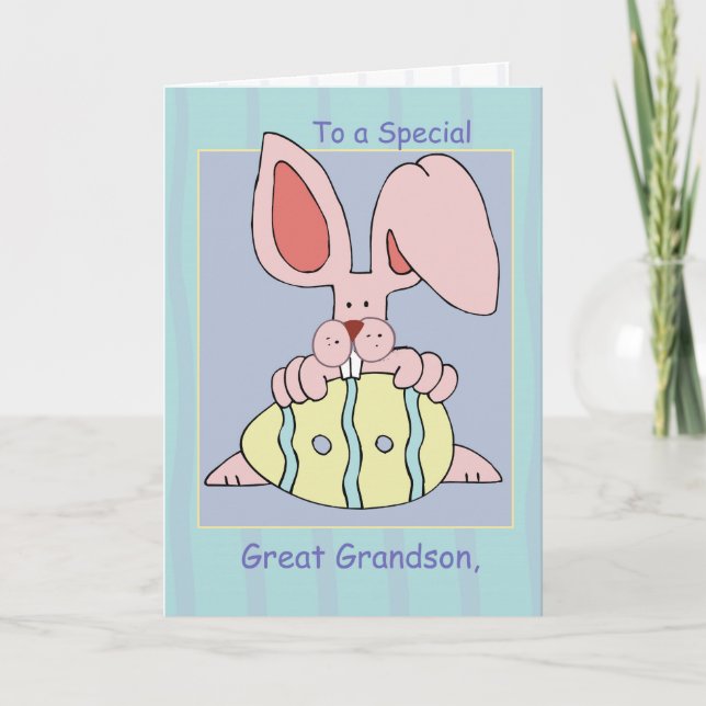 Tarjeta Festiva Gran Abuelo de Pascua Resistible (Anverso)