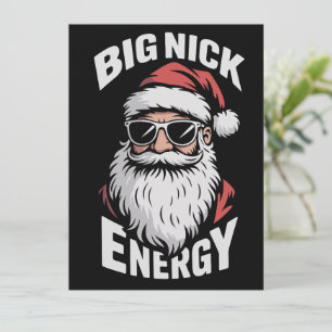 Tarjeta Festiva Gran Energía de Nick Gafas de sol divertidas de Sa
