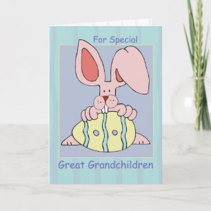 Tarjeta Festiva Grande - nietos Pascua Oído-Resistible