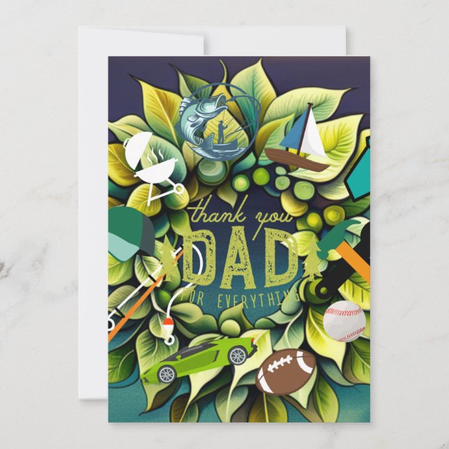 Tarjeta Festiva Grandes dads (Anverso)