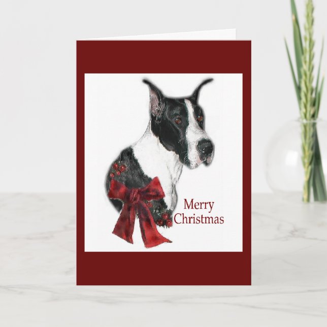 Tarjeta Festiva Grandes regalos de Navidades de Dane Mantle (Anverso)