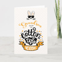 Grandson Cottontail Cutie Easter