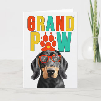 Tarjeta Festiva GranPAW Día de los Abuelos Graciosos