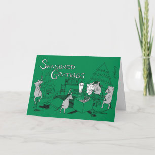 Tarjeta Festiva Gratación por temporada