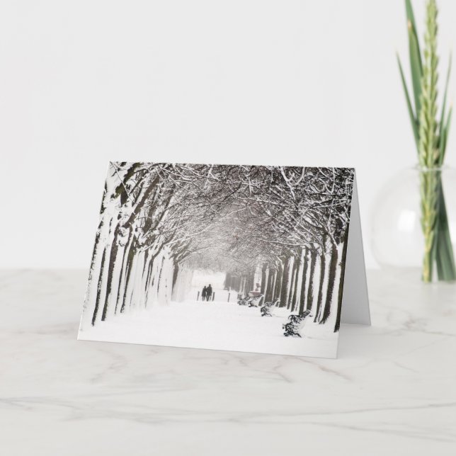 Tarjeta Festiva Greenwich Park Avenue (Anverso)