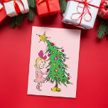 Tarjeta Festiva Grinch | He sido Cindy-Lou quien es bueno<br><div class="desc">Las vacaciones no estarán completas sin Grinch! CÓMO los NAVIDADES de Grinch STOLE son una historia clásica de un pueblo llamado Who-ville y cómo el espíritu de los Navidades puede derretir hasta el más frío de los corazones.</div>