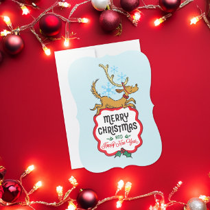 Tarjeta Festiva Grinch   Max - Feliz Año Nuevo