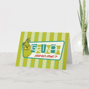 Tarjeta Festiva Grinch - ¿Quién?