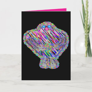 Tarjeta Festiva Grogger the Golem