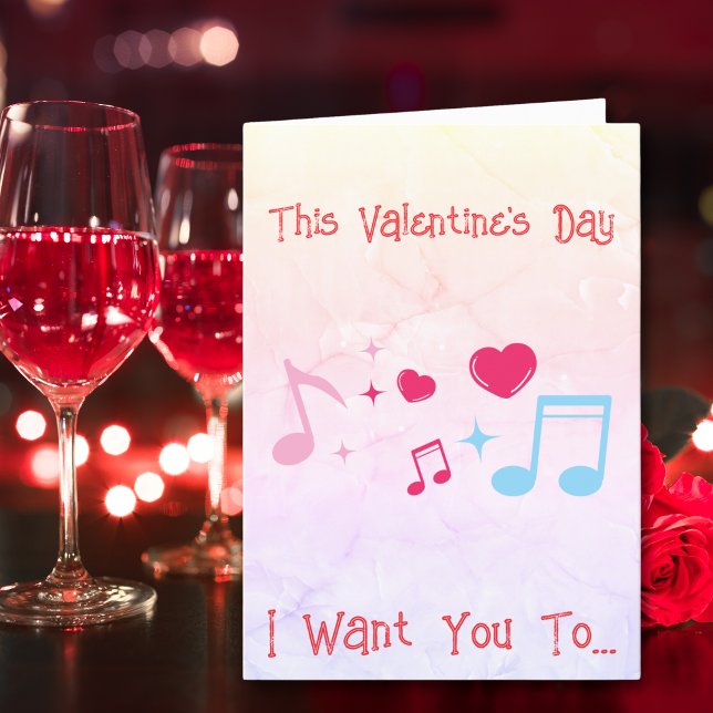 Tarjeta Festiva Groove In My Heart This El día de San Valentín (Subido por el creador)