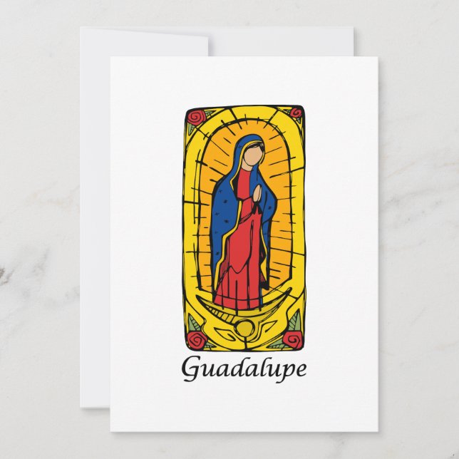 Tarjeta Festiva Guadalupe (Anverso)