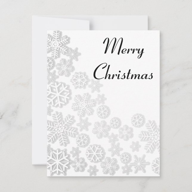 Tarjeta Festiva Guay, asombrosas, espumosas Navidades fallan (Anverso)