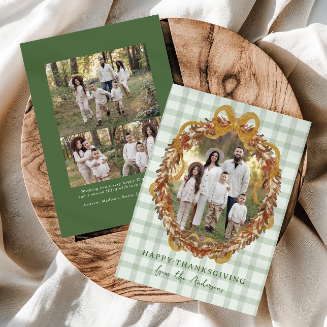 Tarjeta Festiva Guerra de otoño rusa con Día de Acción de Gracias  (Subido por el creador)