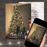 Guión agradecido Navidades con Belleza Foto de Año