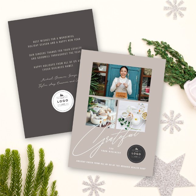 Tarjeta Festiva Guión de escritura a mano agradecida 3 Photo Styli (Subido por el creador)