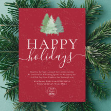 Guión de Logotipo Empresarial Felices Fiestas