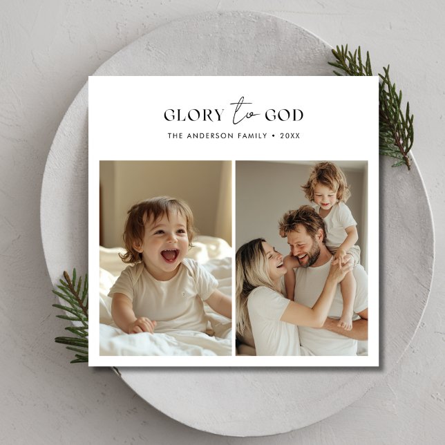 Tarjeta Festiva Guión De Navidades Sagrados Religiosos Gloria A La (Subido por el creador)